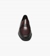 Florsheim Men's Como Moc Toe Strap Loafer - Black Cherry