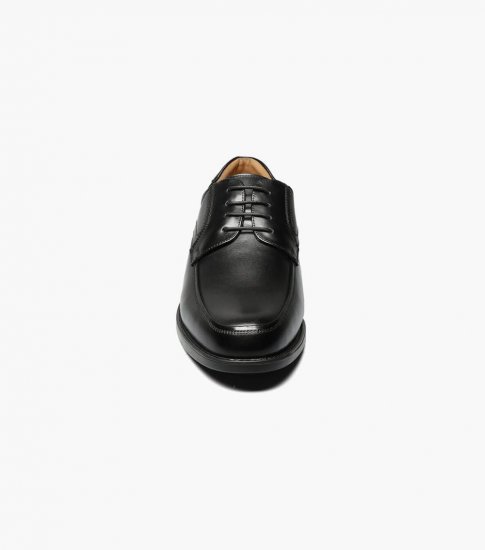 Florsheim Men's Midtown Moc Toe Oxford - Black - Click Image to Close