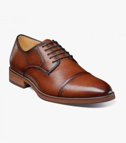 Florsheim Men's Blaze Cap Toe Oxford - Cognac Florsheim Men's Blaze Cap Toe Oxford - Cognac
