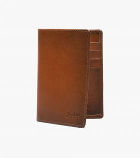 Florsheim Vance Passport Case - Tan