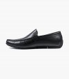 Florsheim Men's Dubino Moc Toe Venetian Slip On - Black