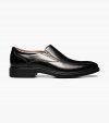 Florsheim Men's Forecast Waterproof Bike Toe Slip On - Black