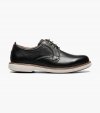 Florsheim Supacush Jr. Boys Plain Toe Oxford - Black