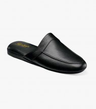 Florsheim Men's Pareto Scuff Moc Toe Slipper - Black