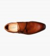 Florsheim Men's Sorrento Plain Toe Single Monk Strap - Cognac