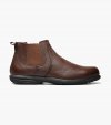 Florsheim Men's Loedin Work Steel Toe Brown Plain Toe Gore Boot - Brown