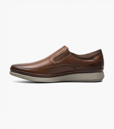 Florsheim Men's Motion Moc Toe Slip On - Cognac - Click Image to Close