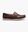 Florsheim Jasper Jr. Boys Moc Toe Venetian Loafer - Brown CH