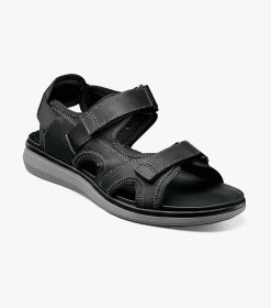 Florsheim Men's Venture River Sandal - Black CH Florsheim Men's Venture River Sandal - Black CH