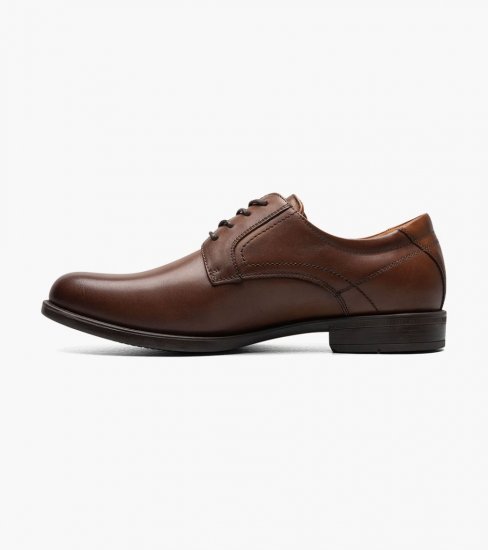 Florsheim Men's Midtown Plain Toe Oxford - Cognac - Click Image to Close