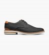 Florsheim Men's Highland Canvas Plain Toe Oxford - Black