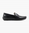 Florsheim Men's Throttle Moc Toe Penny Loafer - Black