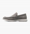 Florsheim Men's Hamptons Moc Toe Venetian Loafer - Gray Suede