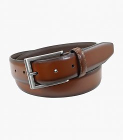 Florsheim Carmine XL Genuine Leather Belt - Scotch Beige