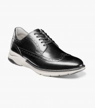 Florsheim Men's Frenzi Wingtip Oxford - Black