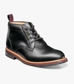 Florsheim Men's Foundry Plain Toe Chukka Boot - Black Florsheim Men's Foundry Plain Toe Chukka Boot - Black