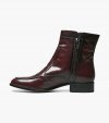 Florsheim Men's Essex Moc Toe Zipper Boot - Black Cherry