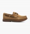 Florsheim Croquet Jr. Boys Moc Toe Boat Shoe - Tan