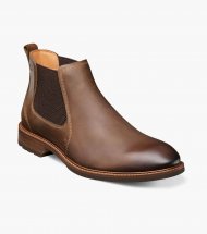 Florsheim Men's Chalet Plain Toe Gore Boot - Brown CH