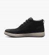 Florsheim Men's Heist Plain Toe Chukka Boot - Black Nubuck