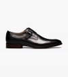 Florsheim Men's Sorrento Plain Toe Single Monk Strap - Black