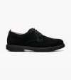 Florsheim Supacush Jr. Boys Plain Toe Oxford - Black Suede