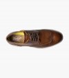 Florsheim Men's Flair Work Steel Toe Wingtip Oxford - Cognac